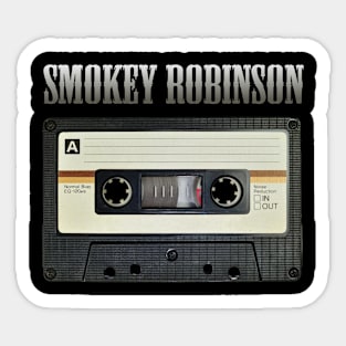 SMOKEY ROBINSON SONG Sticker